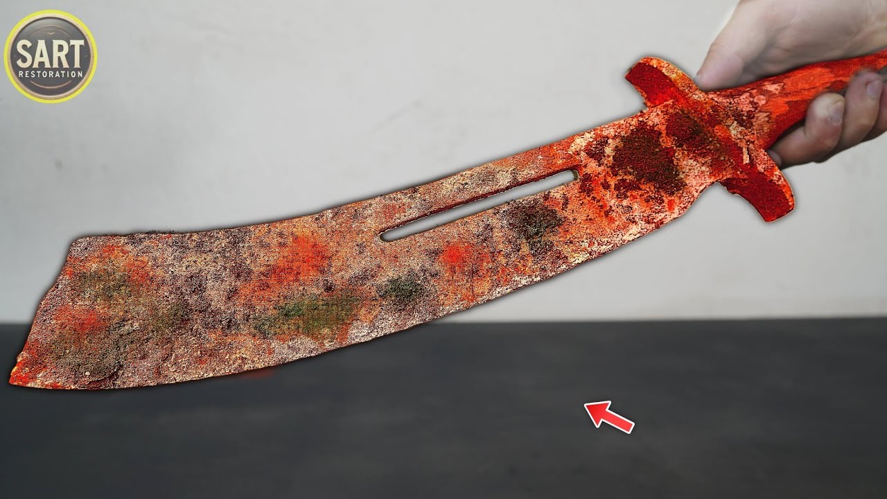 Restoration GIANT Machete to Its Former Glory!