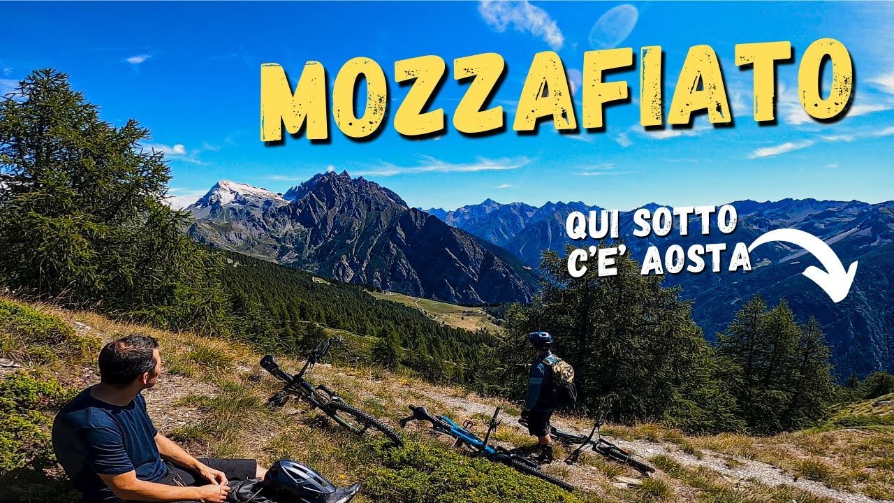 Portage e discese tra montagne pazzesche 👀! ALPINE TOUR con AOSTAVALLEYFREERIDE - MTB AOSTA