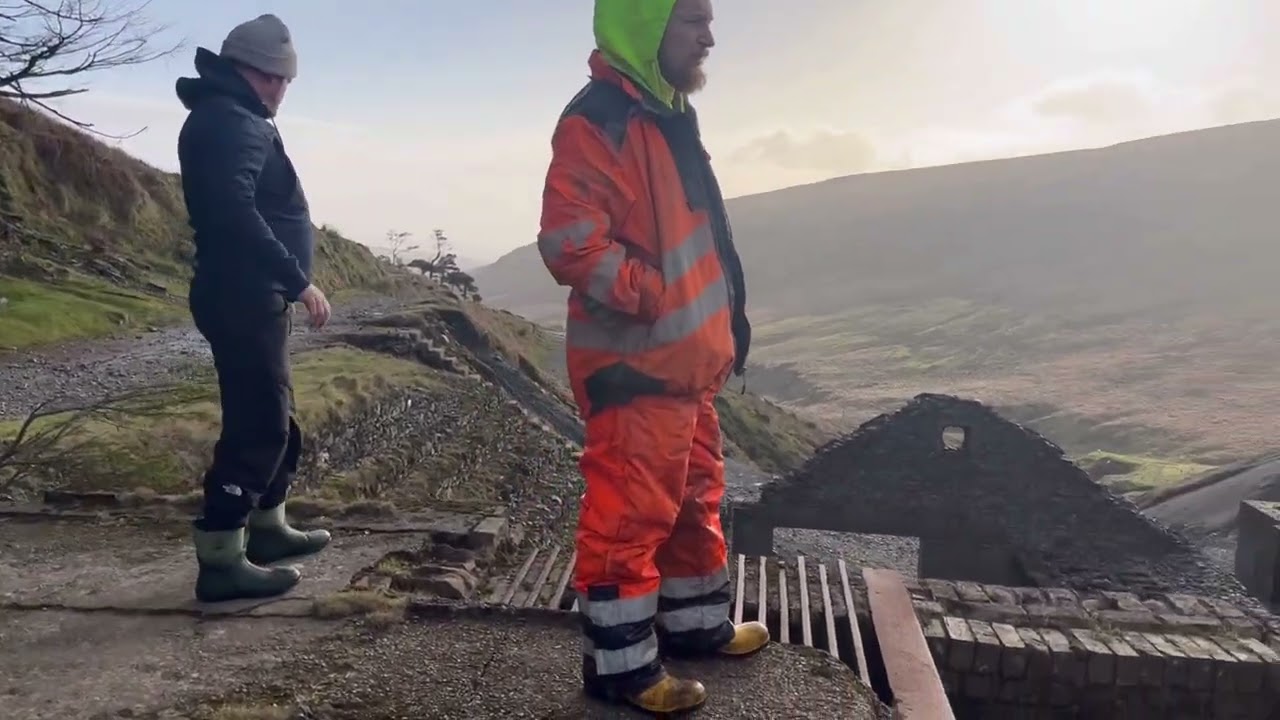 Exploring Snaefell mine site