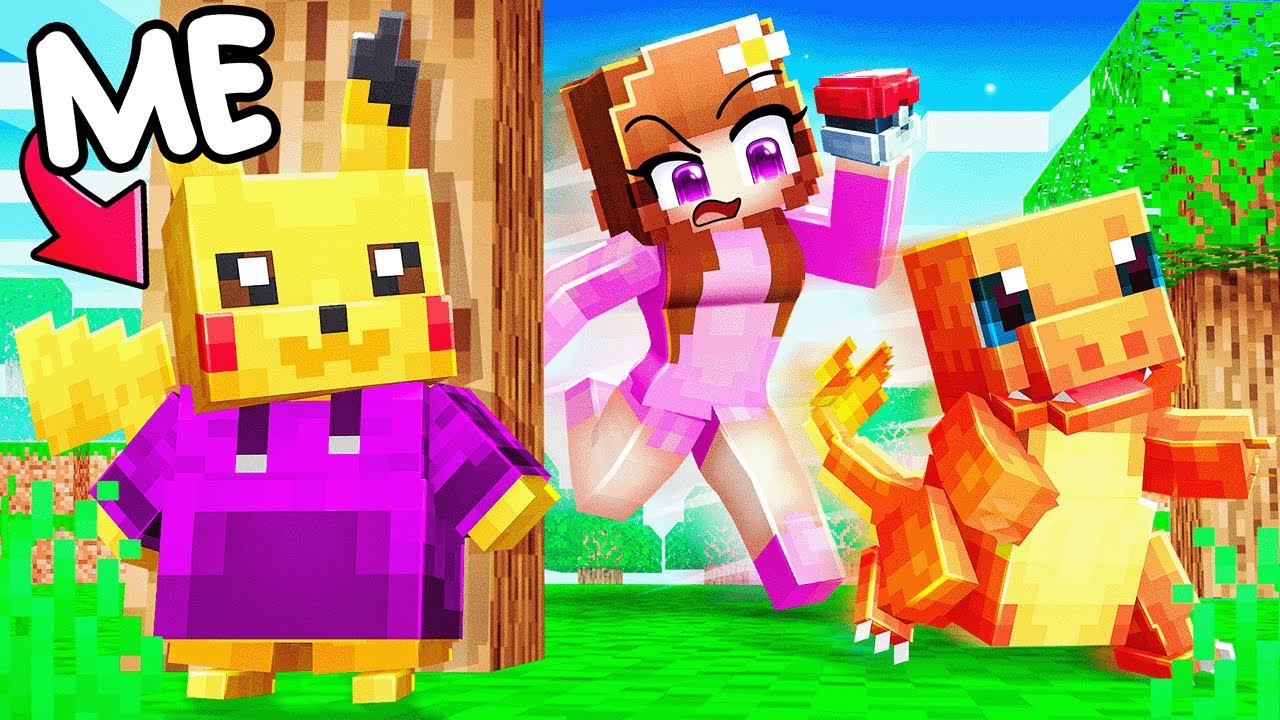 POKEMON HIDE AND SEEK In Minecraft!