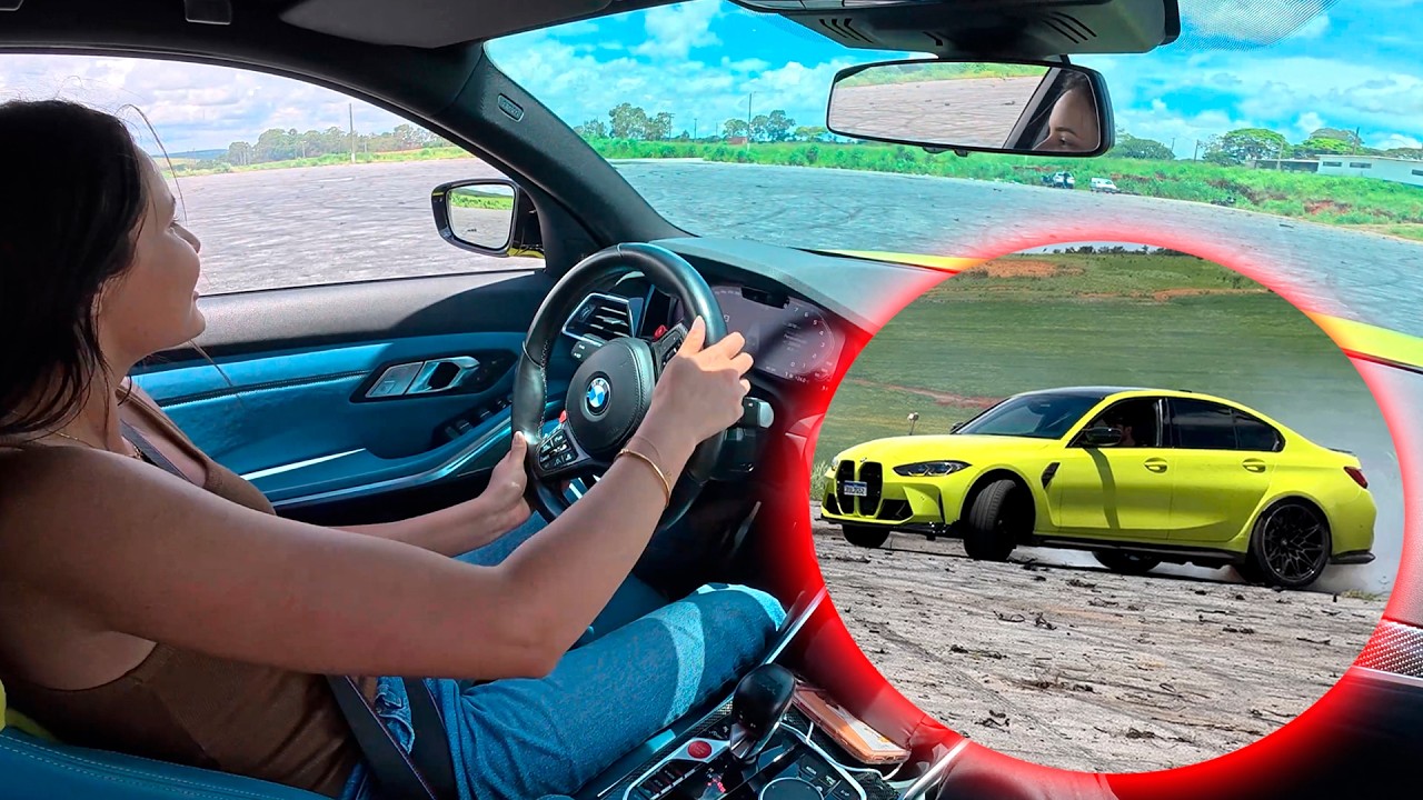 Manu fez DRIFT pela PRIMEIRA VEZ!