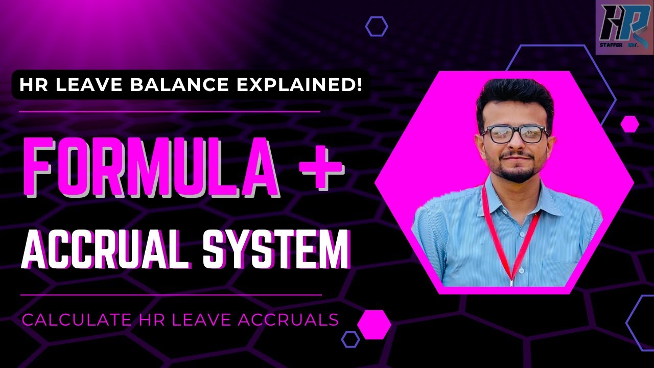 How to Calculate Leave Balance & Accruals in HR | Easy Formula & Examples (Urdu + Hindi)
