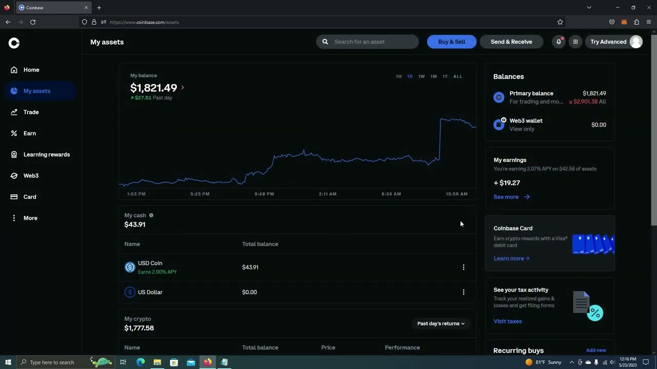 How to send crypto from Coinbase to MetaMask