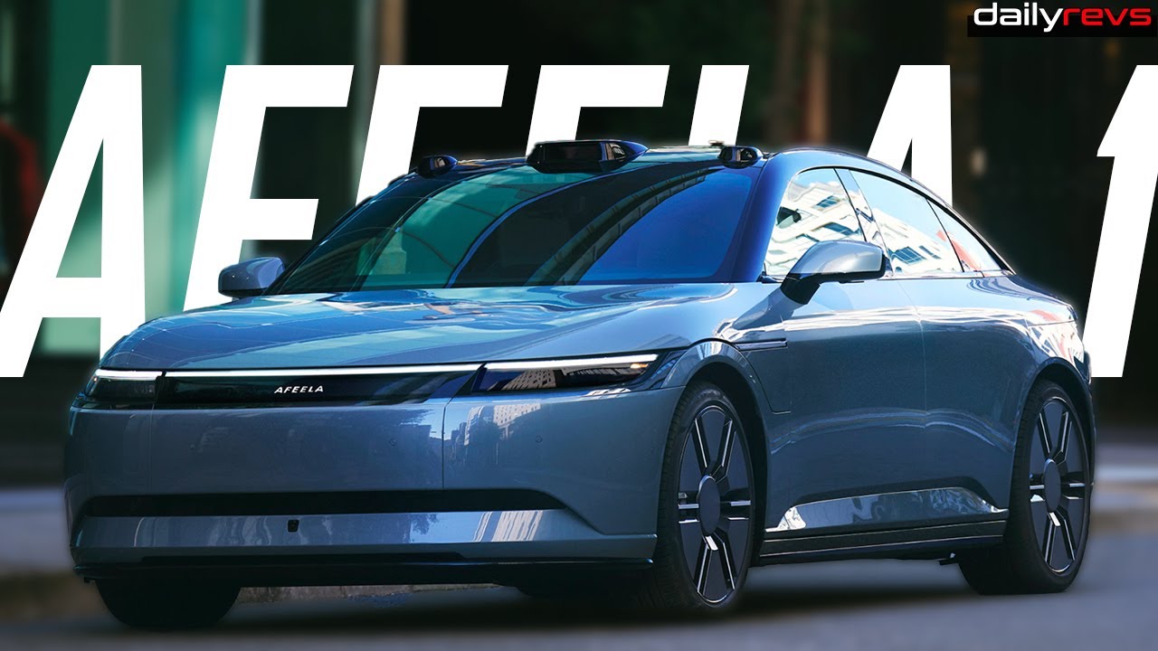 Afeela 1 | Sony Honda Mobility Presented The First Production Model At CES
