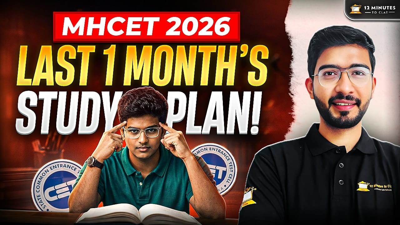 MHCET Law 2026 1-Month Strategy by Keshav Malpani | Can You Crack MHCET Law in 30 Days?
