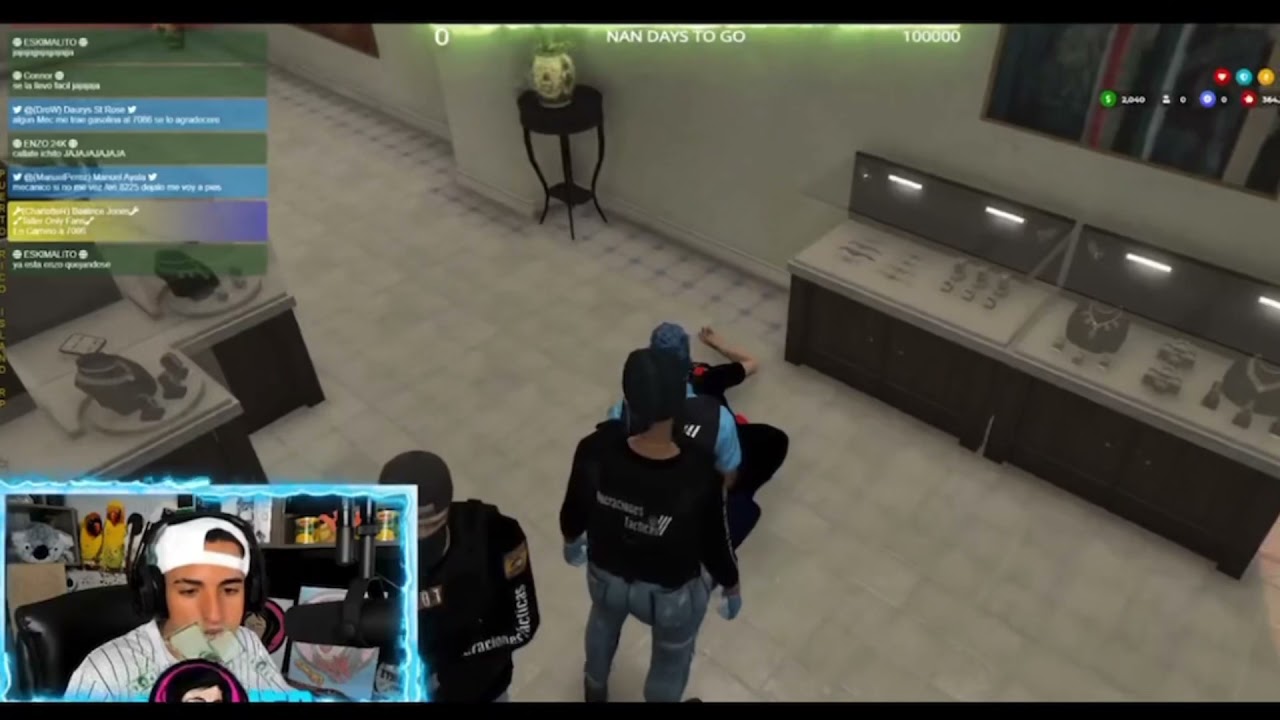 Momento gracioso de Ekimalito Naomy la chapiadora gta rolplay