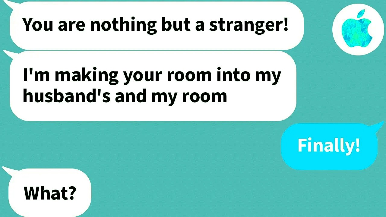 My little sister always treats me like an outsider because we’re not related by blood