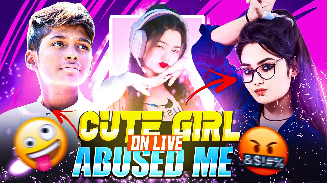 CUTE GIRL ABUSED ME ON LIVE🤯🥵  @NonstopGaming_
