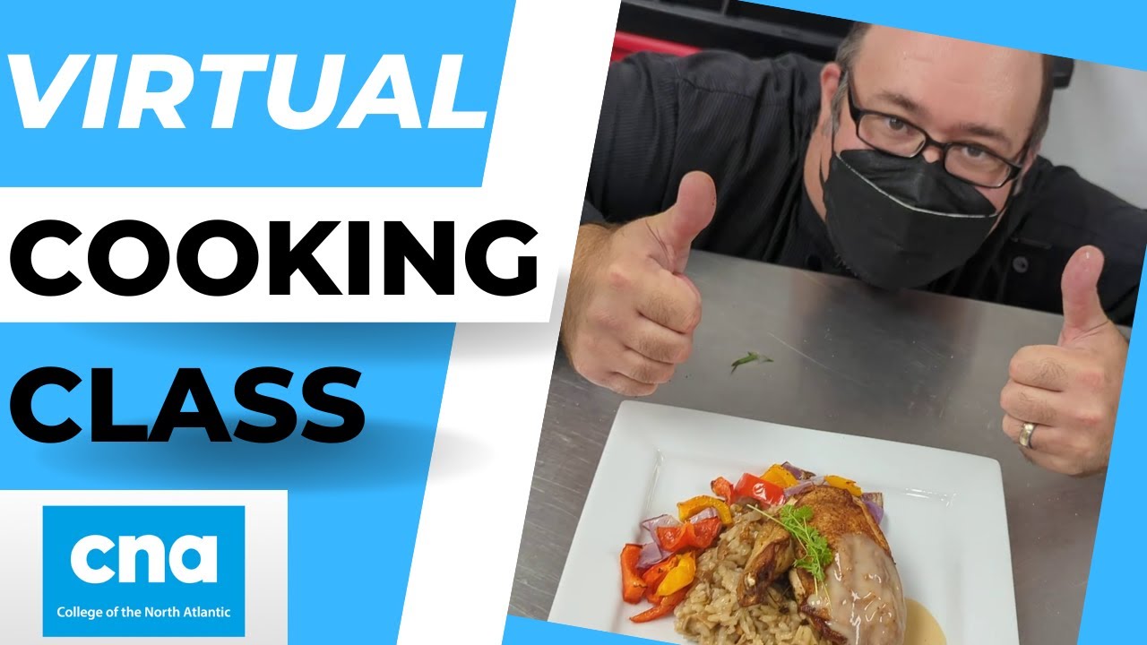 CNA Virtual Cooking Class: Chicken Breast Suprême with Forest Mushroom Risotto.