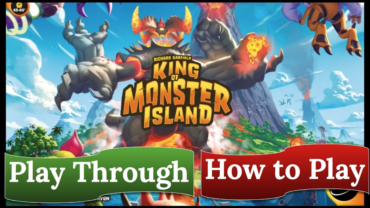 King of Monster Island: How to Play & Play Through
