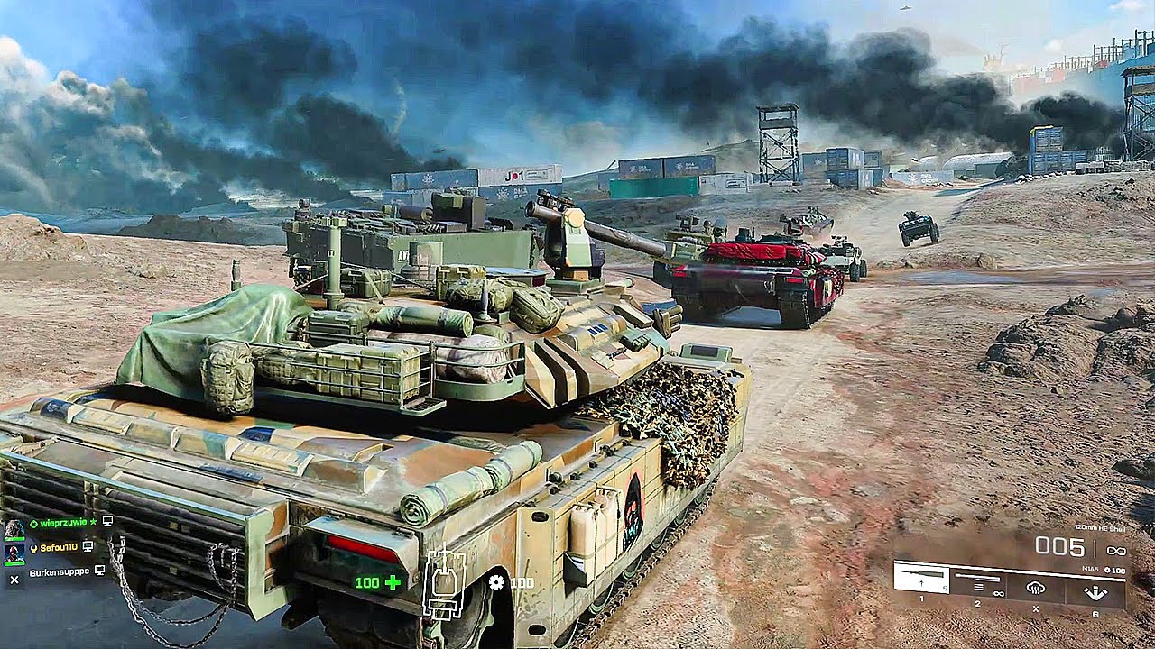 Tanking Day in Battlefield 2042 is ALWAYS FUN...