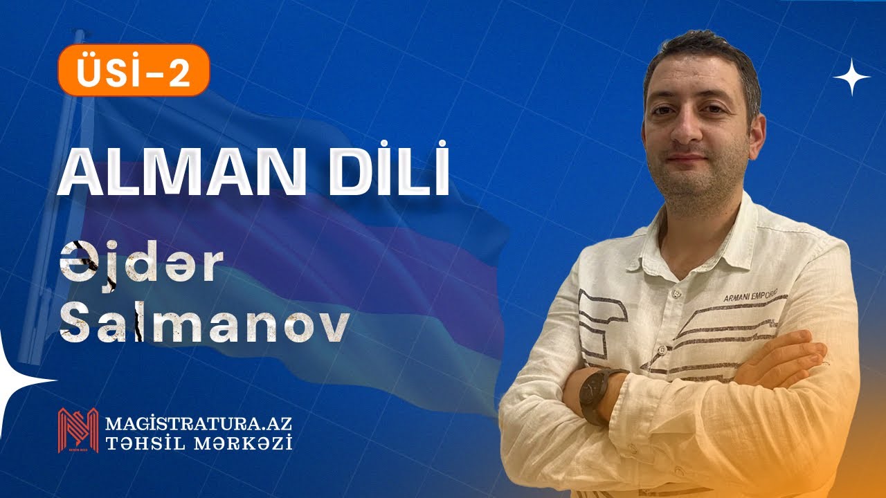 Magistratura.az - Alman dili (ÜSİ-2)