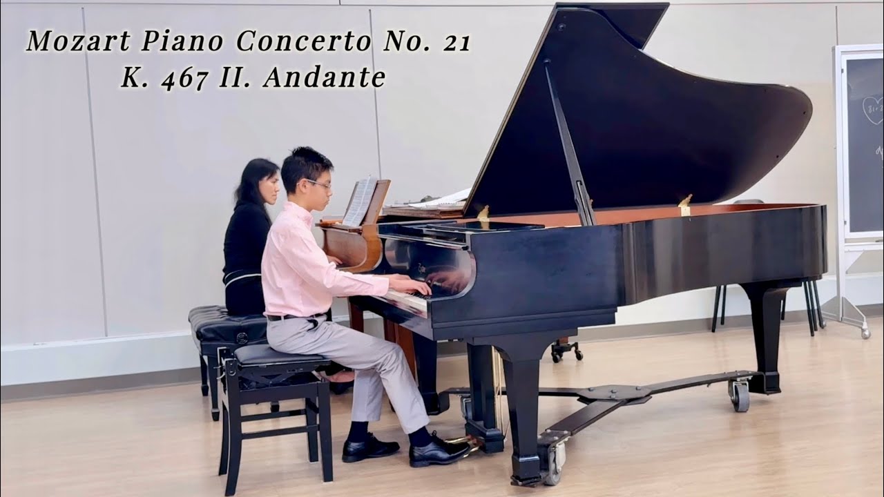 Mozart Piano Concerto No. 21 K. 467 II. Andante (Dylan Lin, 13)