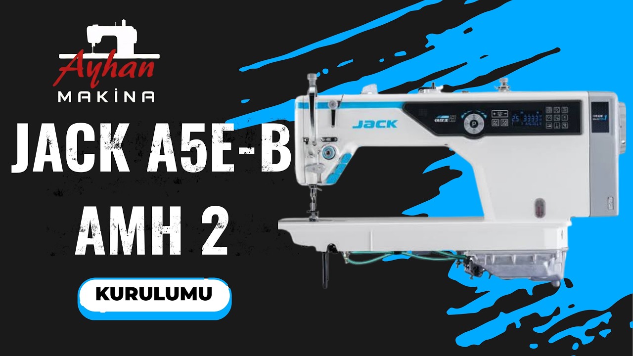 JACK A5E-B AMH2 MAKİNA KURULUMU.