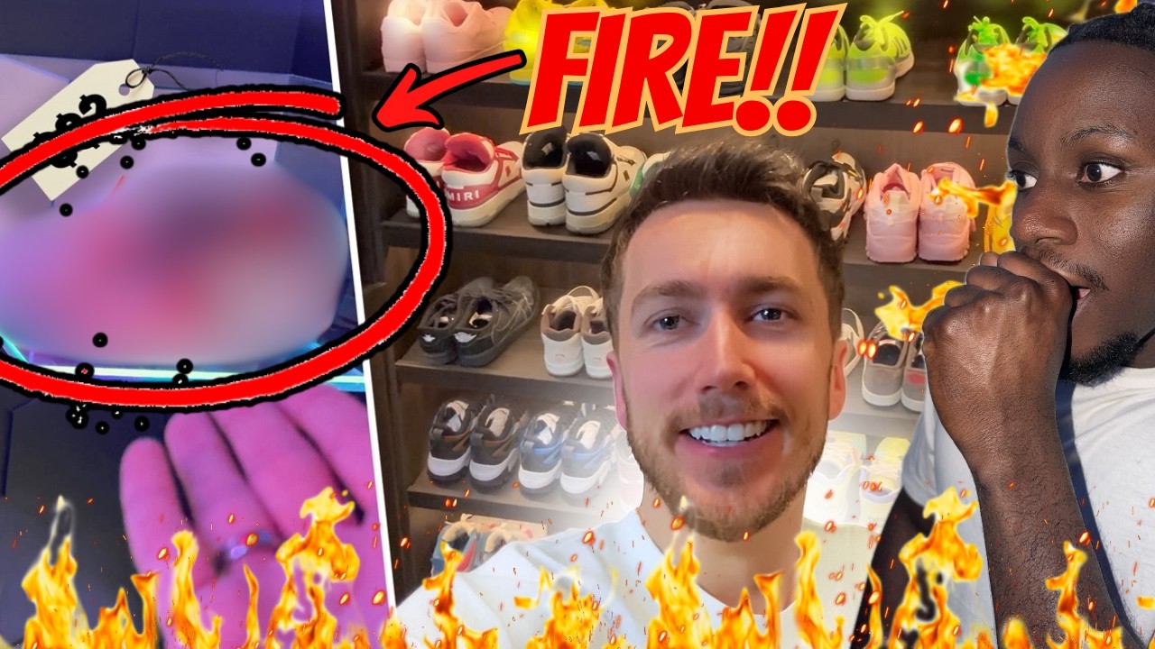 Reacting to My $100,000 Shoe Collection! By Miniminter