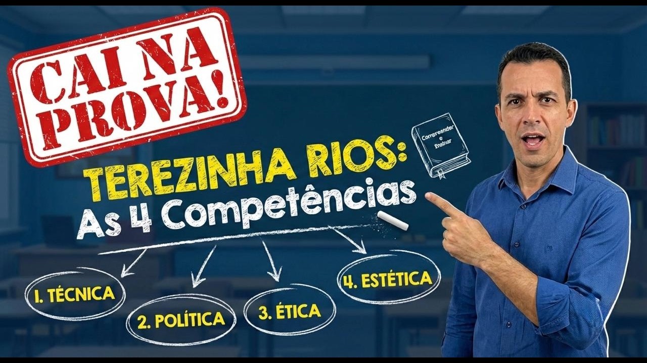 As 4 Dimensões da Competência: Terezinha Rios | O que mais cai na prova!