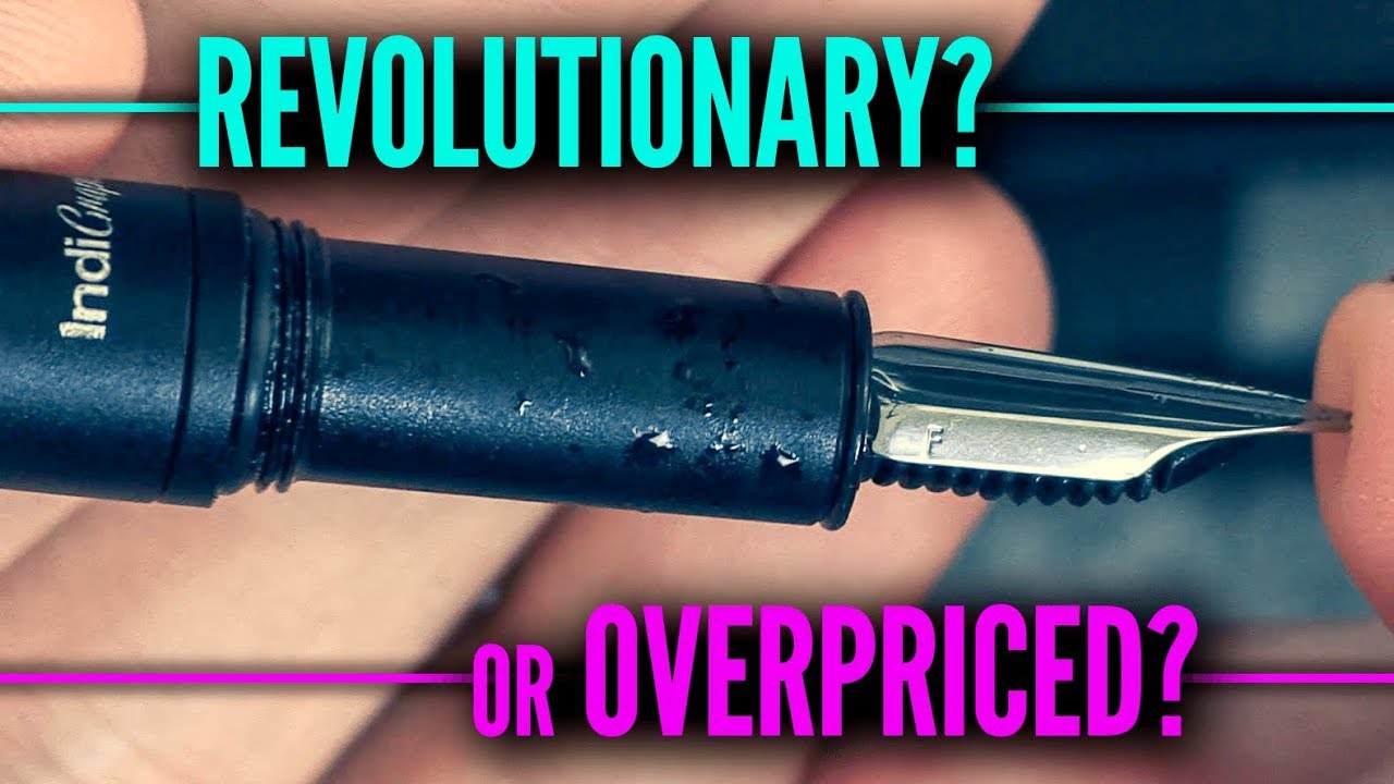 Fountain Pen that can use India Ink! -- IndiGraph Pen Review