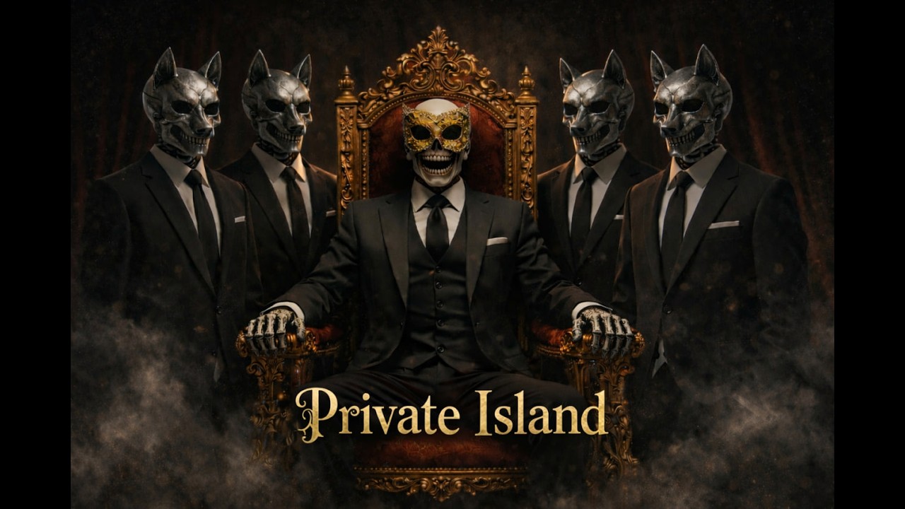 PRIVATE ISLAND_(Official Lyric Video)A Different Rock Music Video