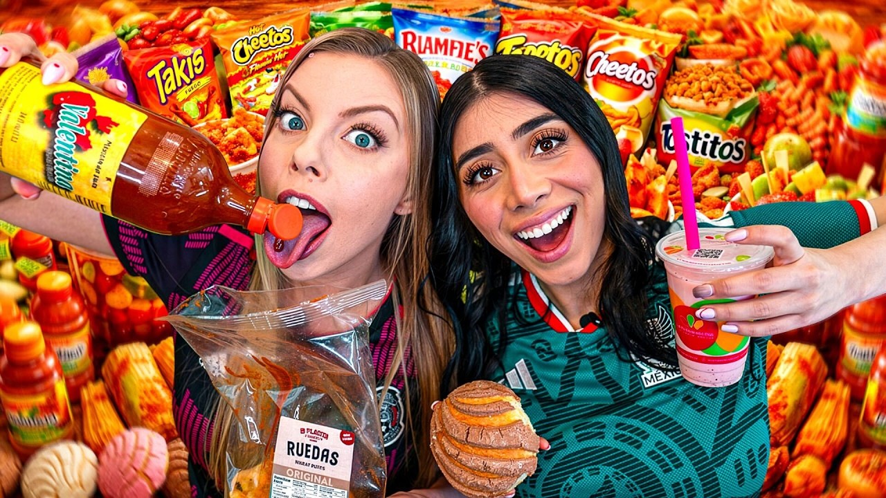 Mexican Snack Mukbang with @SpicyCreatorVersusSpicyFood  (Rating + Fan Q&A)