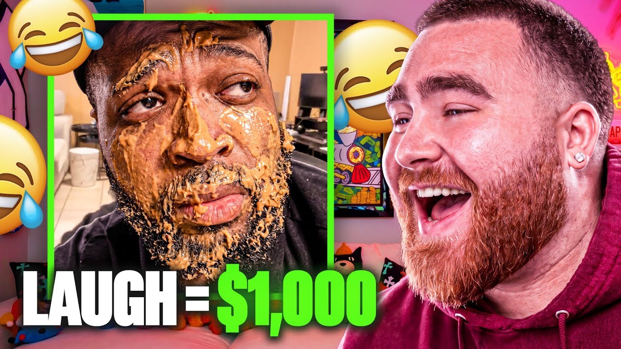 IF I LAUGH, YOU WIN $1,000!