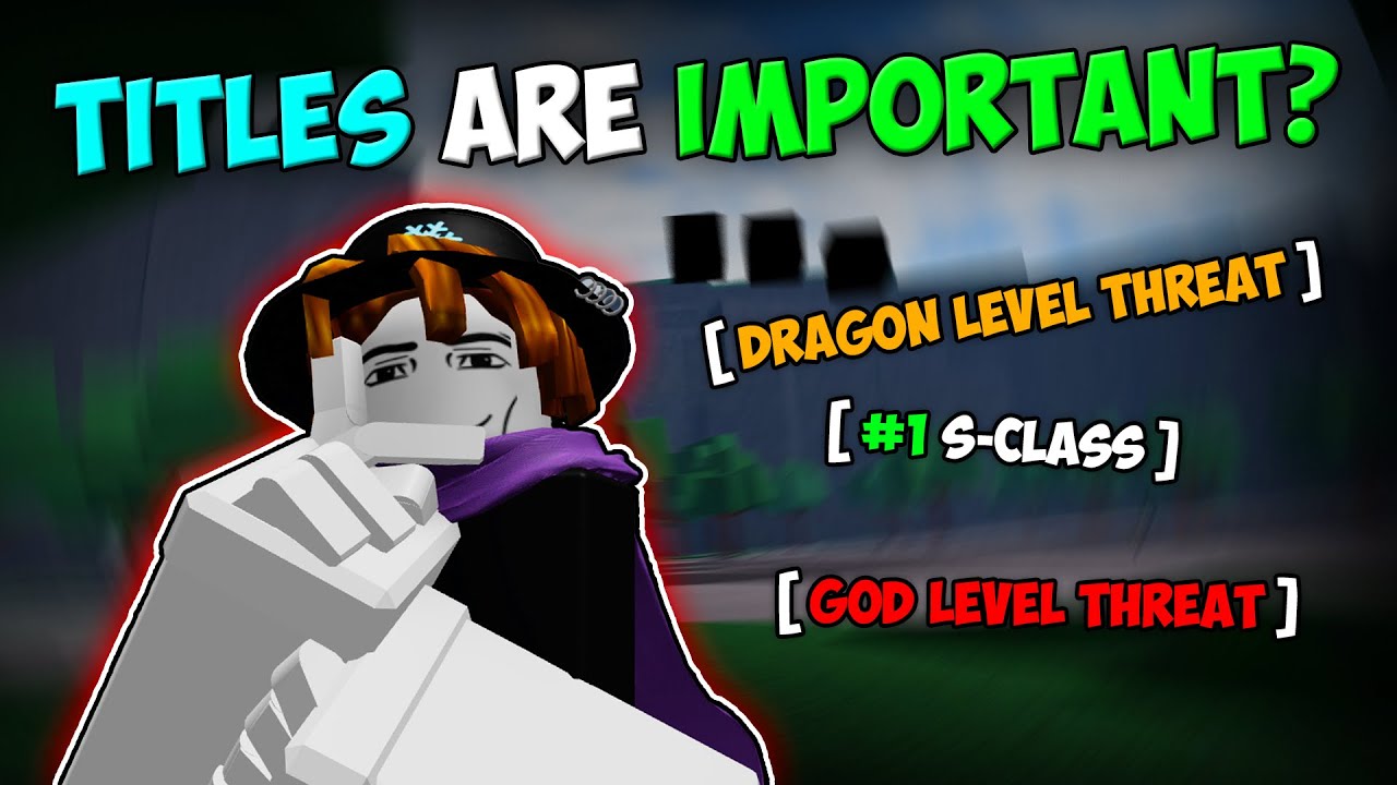 This is WHY Players Are GRINDING FOR TITLES! 🔥 | The Strongest Battlegrounds ROBLOX