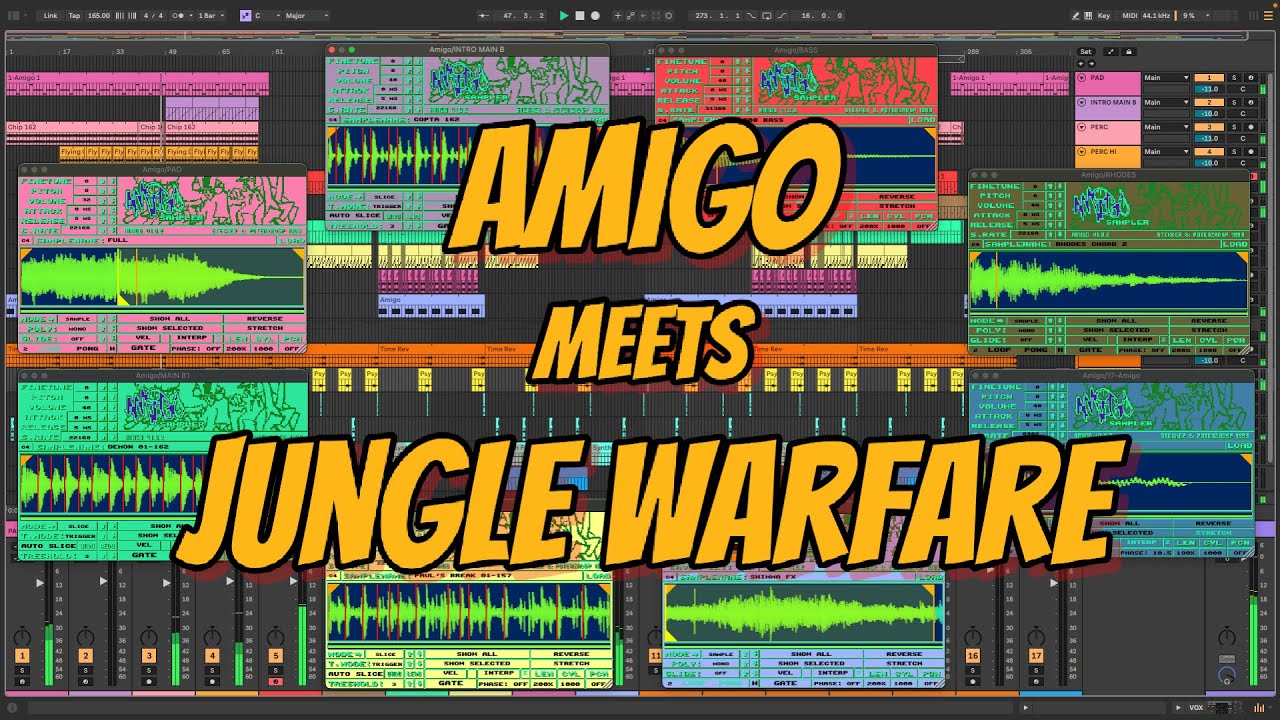 Amigo meets Jungle Warfare - 90's style Atmospheric Jungle (Track out now)