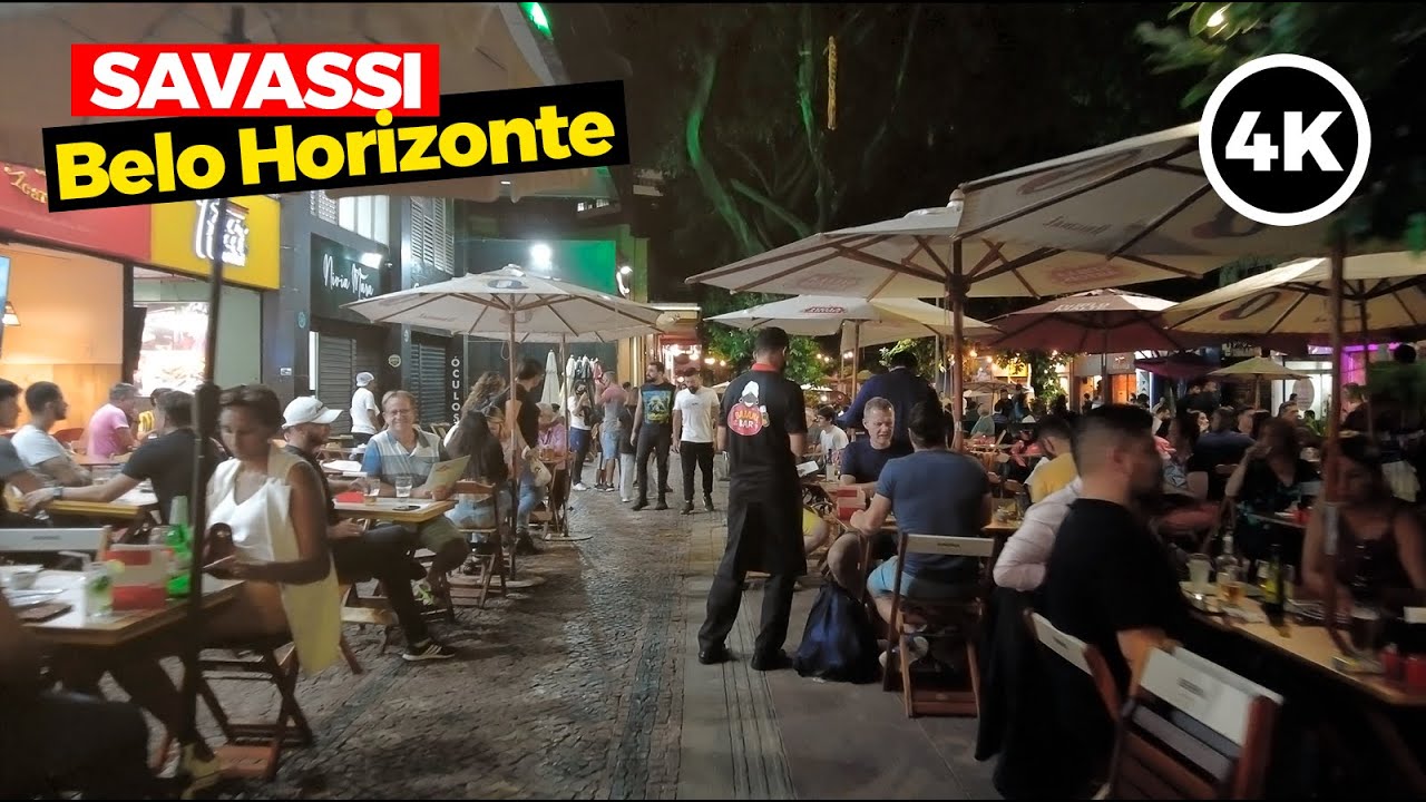 SAVASSI | NIGHTLIFE | BELO HORIZONTE-MG | NA RUA 4K