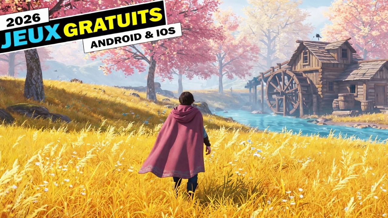 TOP 10 Meilleurs Jeux Mobiles GRATUITS 2026
