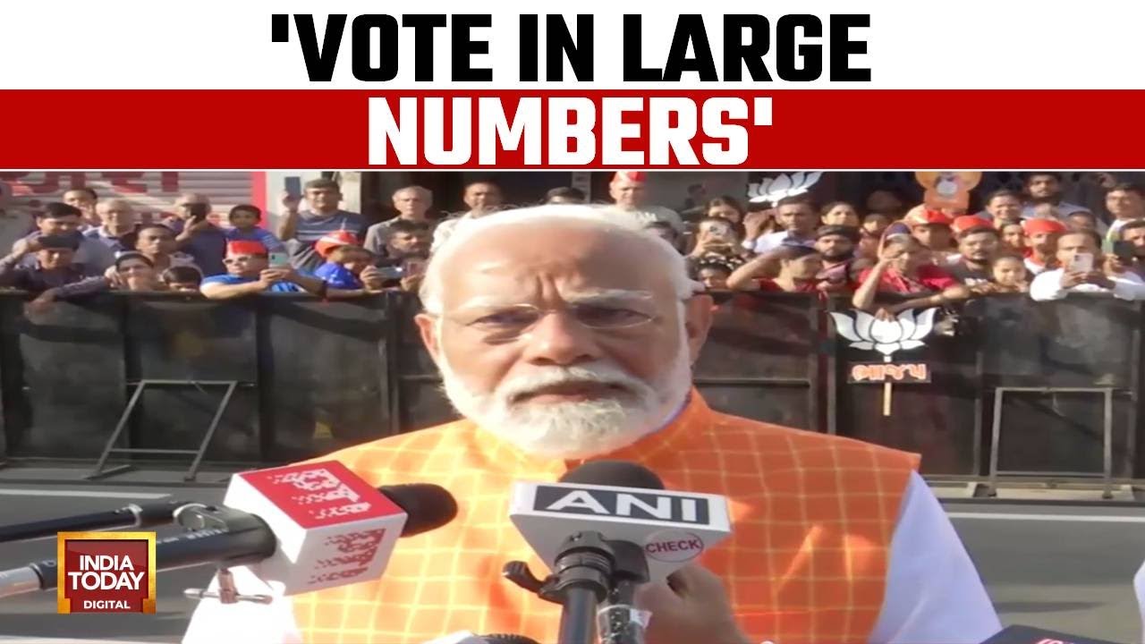 Gujarat Election 2024 Phase 3: PM Modi Urges Voters To Come In Large Numbers To Vote