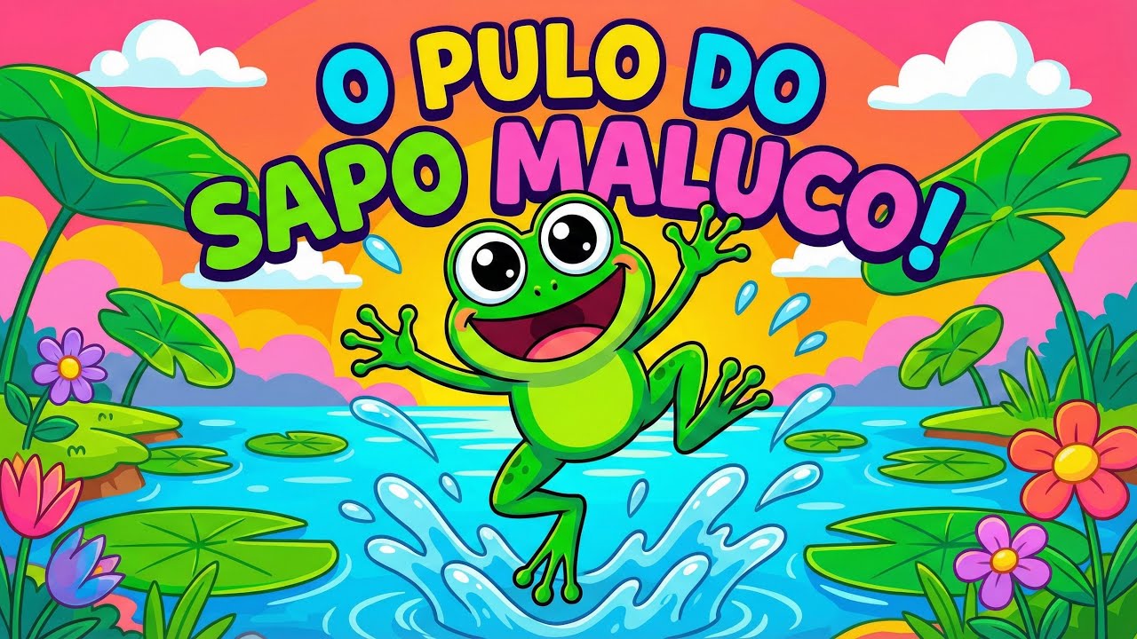 O pulo do sapo | Musica infantil