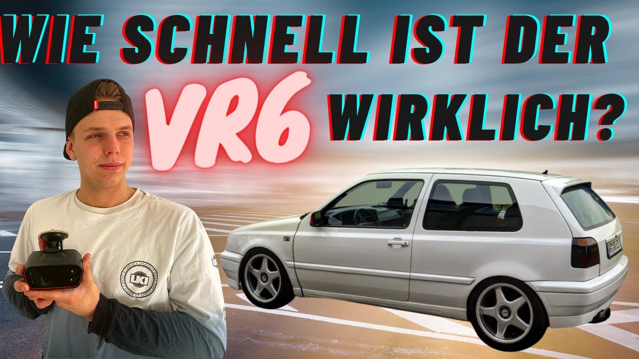Golf 3 VR6 Zeiten messen | Wie schnell ist der 6 Zylinder wirklich?