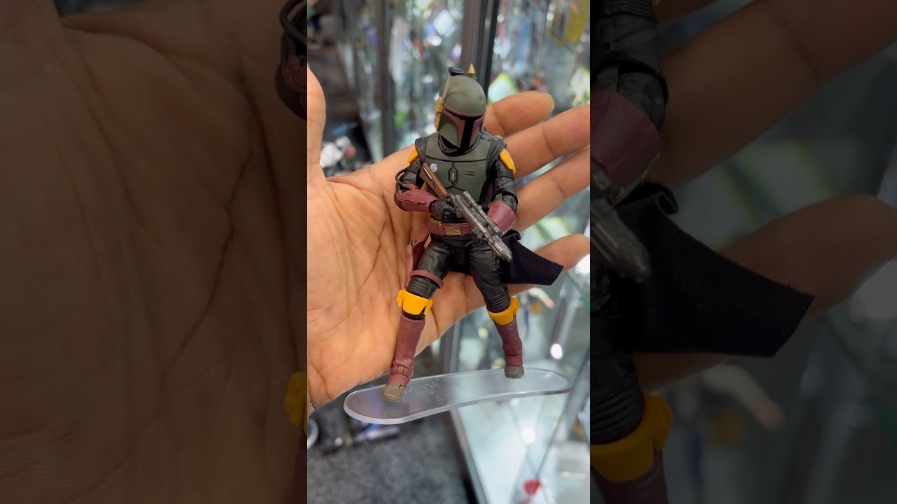 Совершенно НОВАЯ фигурка #StarWars #BlackSeries #BookOfBobaFett! #NYCC2025 Представлен новый Бак!