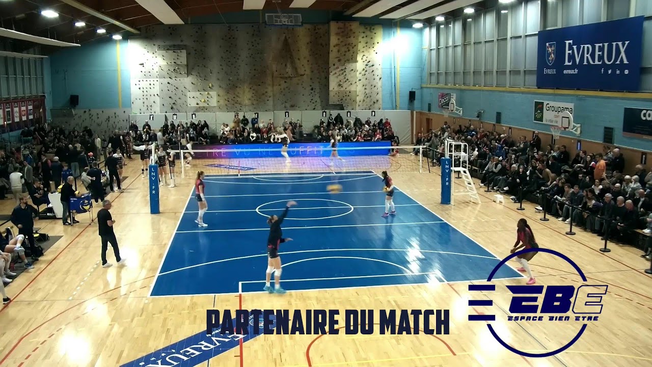 Evreux VB face à EC Orléans - Saison 2024/2025