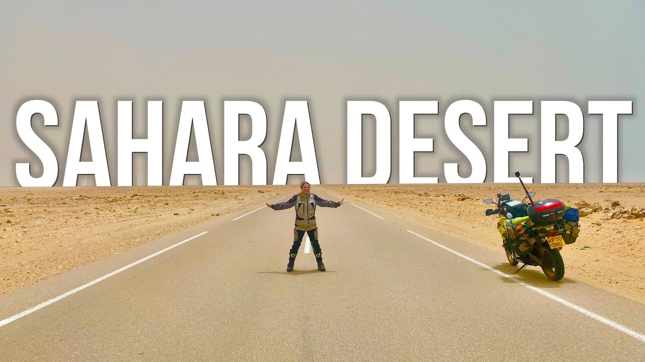 Crossing into the Sahara! 🇲🇦 (Motorcycle Morocco) [S2 - E16]