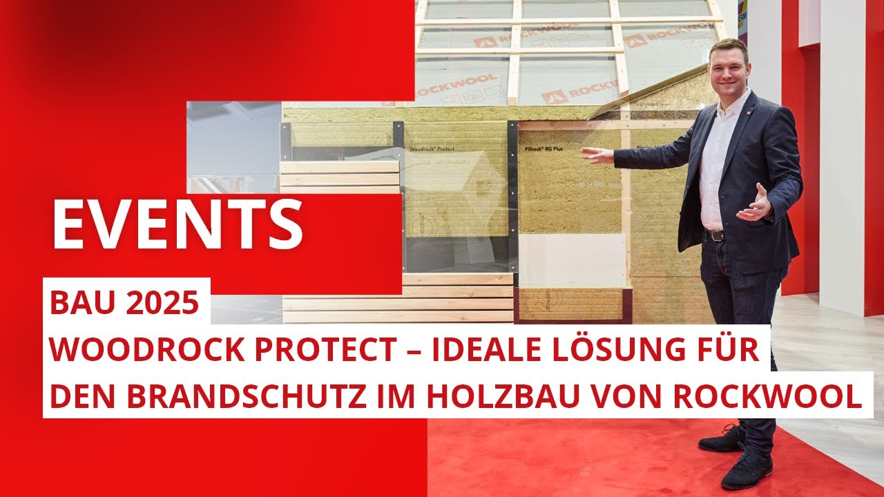 Woodrock Protect - Ideale L&ouml;sung f&uuml;r den Brandschutz im Holzbau