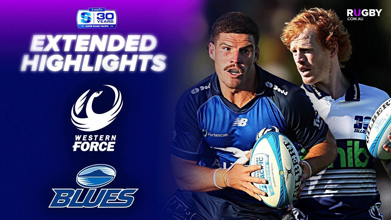 Western Force v Blues Extended Highlights | Round 2 | Super Rugby Pacific 2026