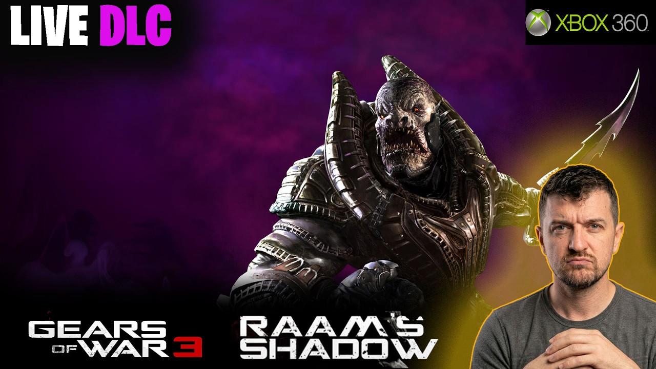 🔴LIVE Raam's Shadow DLC GEARS OF WAR 3 XBOX360 - Gameplay Walkthrough FULL GAME 1440/60 