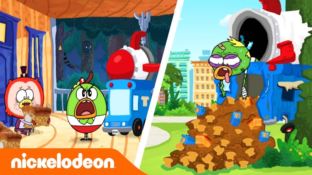 Breadwinners | A briga de SwaySway e Buhdeuce | Nickelodeon em Português