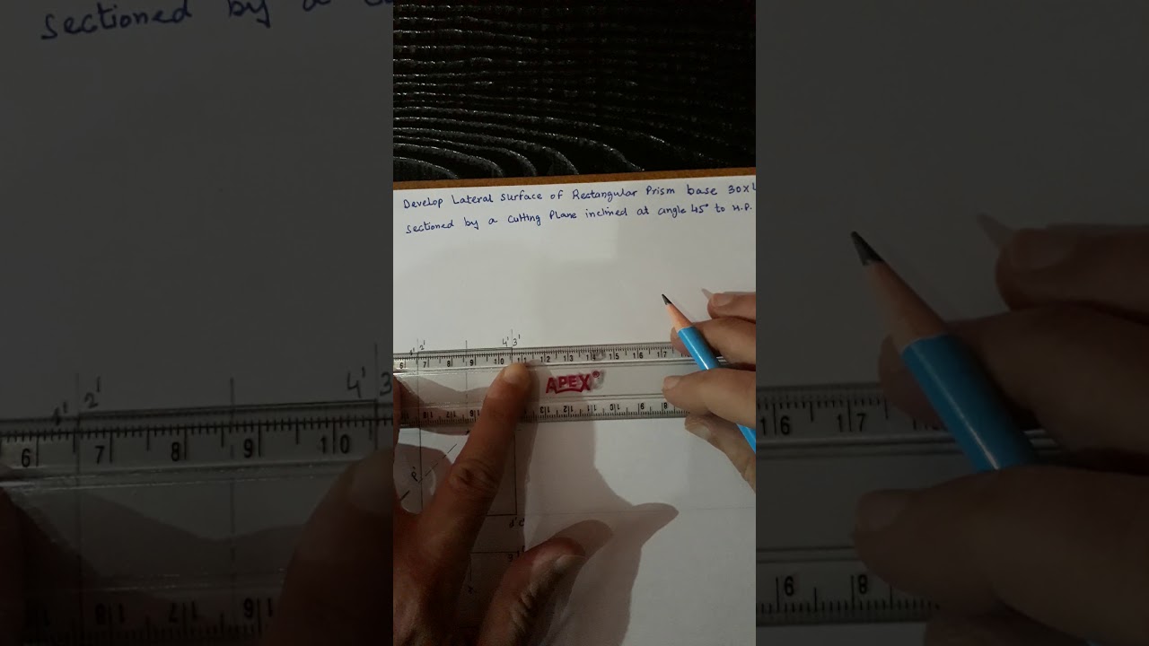Development of Truncated Rectangular Prism