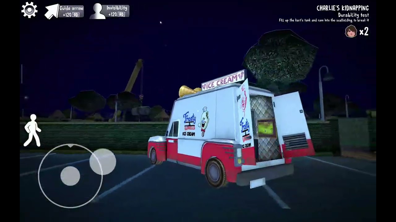 Part 1 of playing Ice cream 1(sorry for ending the video it's because I was bored) 