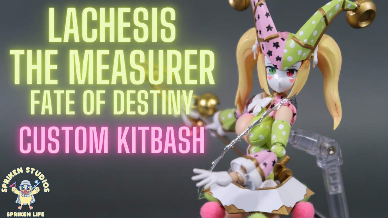 Lachesis the Measurer - Custom Megami Device kitbash