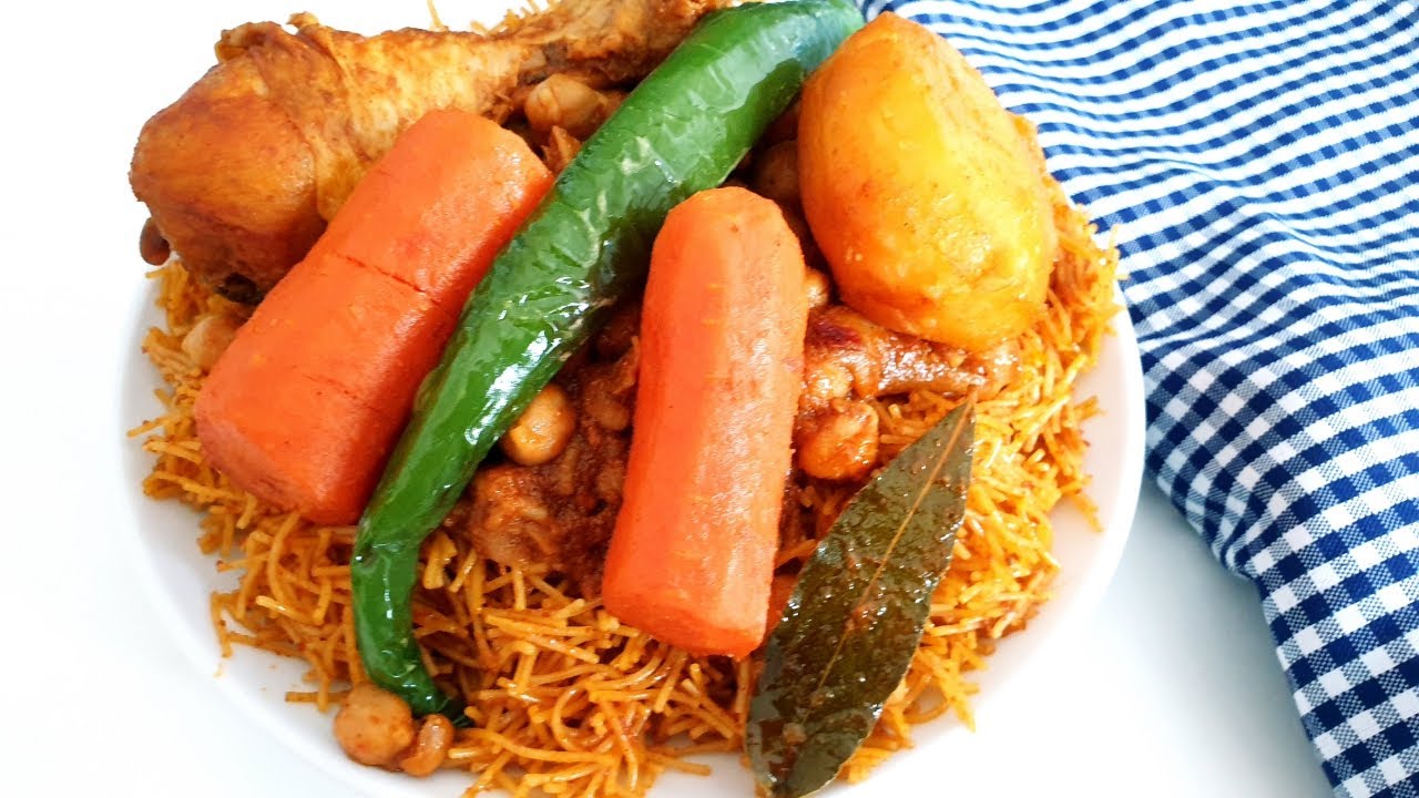 دويدة مفورة بالدجاج بطريقة ساهلة وبنة على بنة