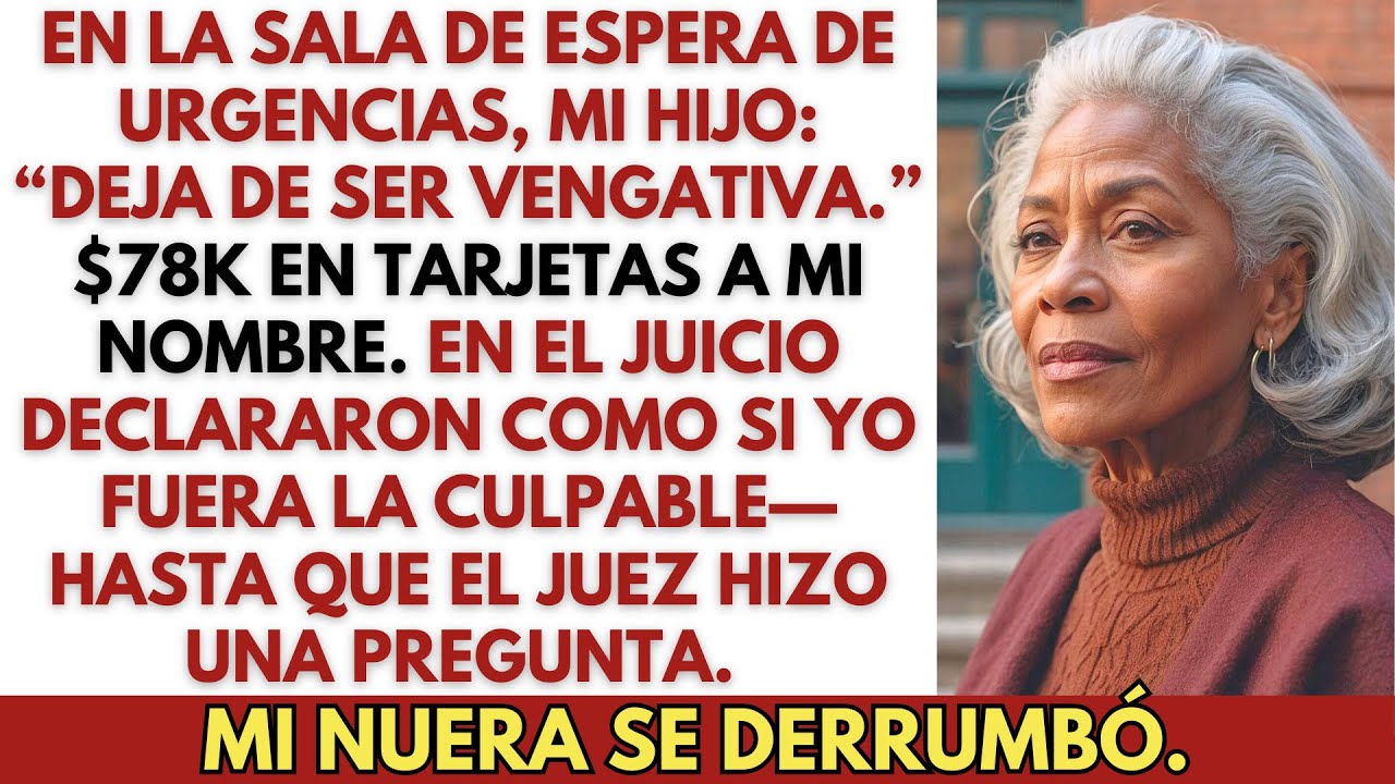 Me llamaron 'vengativa' en un pasillo del hospital—y le entregué la verdad al juez.