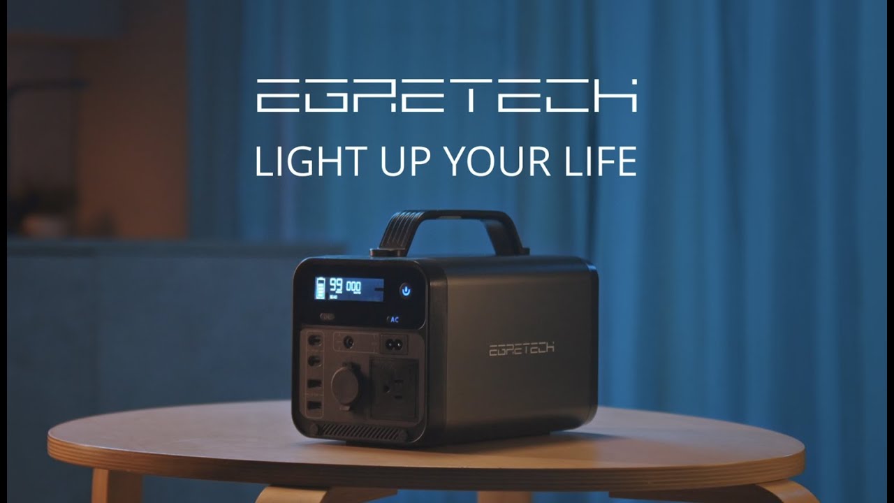 Egretech powerbank Kickstarter video