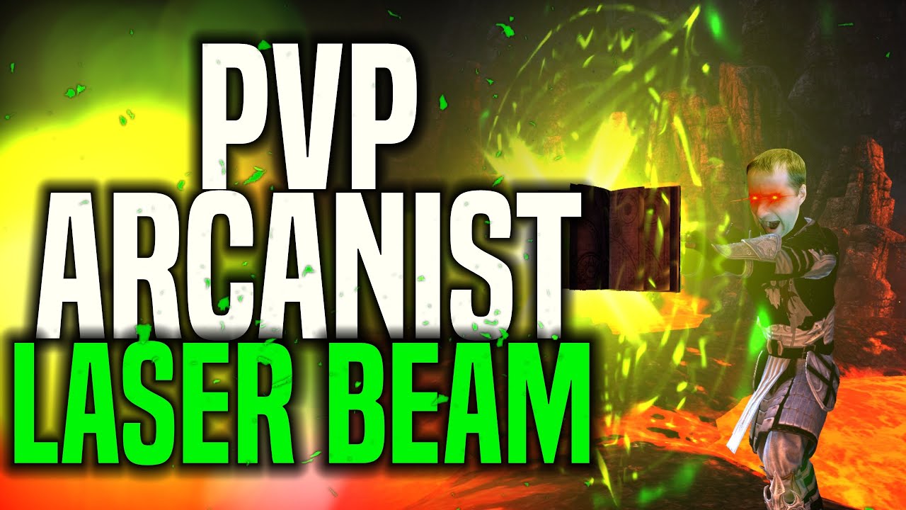 THE LASER BEAM ⚔️ESO Arcanist PVP Build ⚔️🟢Necrom Chapter🟢