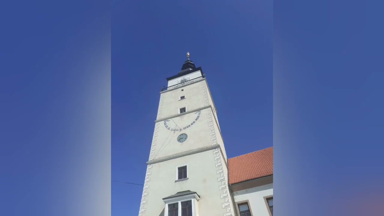 Trnava (SK) Božie Telo (procesia) Zvony kostolov centra mesta (19.6.2022)