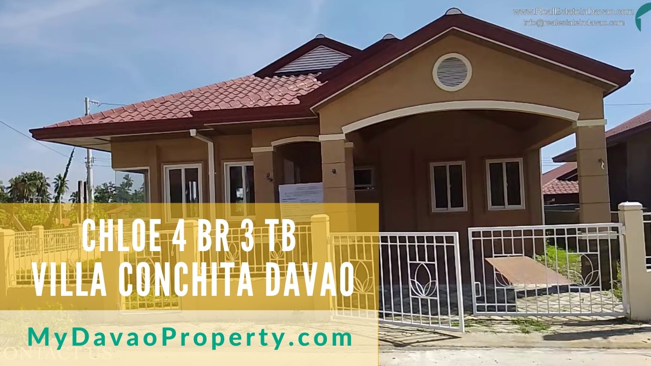 Chloe Bungalow 4 Bedroom 3 toilet and Bath at Villa Conchita Subdivision | My Davao Property