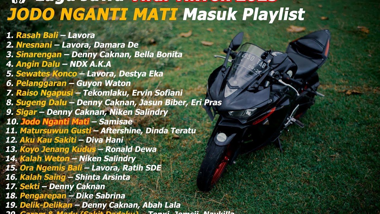 JODO NGANTI MATI Trending! Playlist Lagu Jawa Viral Tiktok 2025 Full Galau