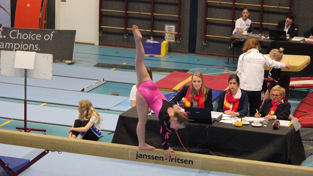 Turnen | Halve Finale NK Pupil 1 N3 - 1 april 2017 Bellingwolde - Sylvie Flantua