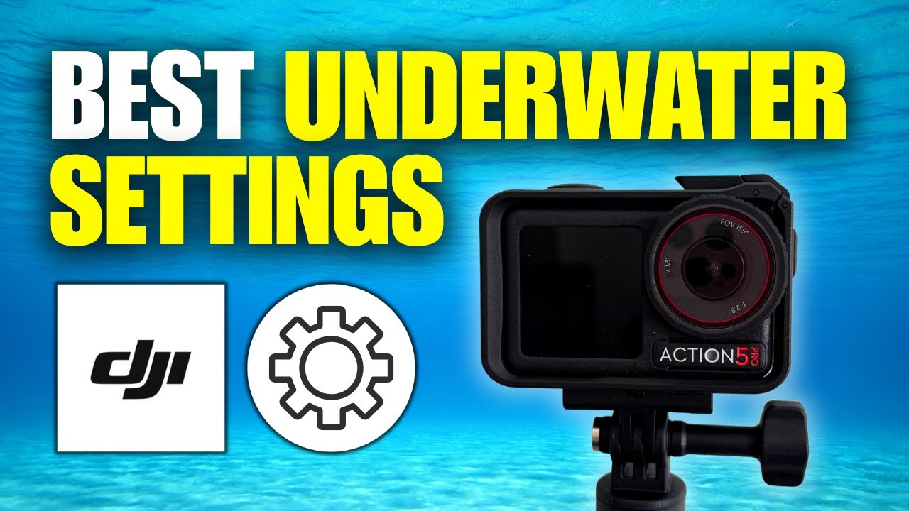 The BEST Underwater Settings On DJI Action 5 Pro